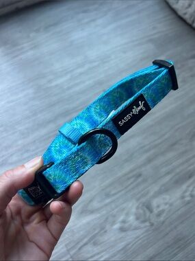Sassy Woof Tropical Tides Tie Dye Dog Collar